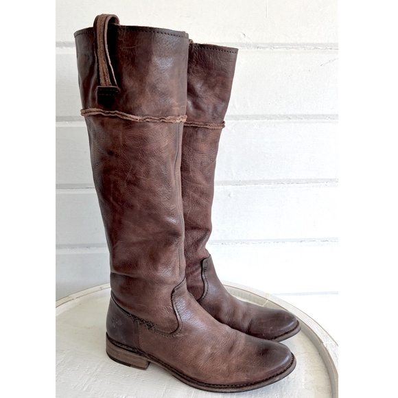 Frye Shoes - FRYE Shirley Artisan Riding Boots - 7.5